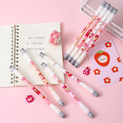 Cute Cartoon Luminous Rotating Gel Pen